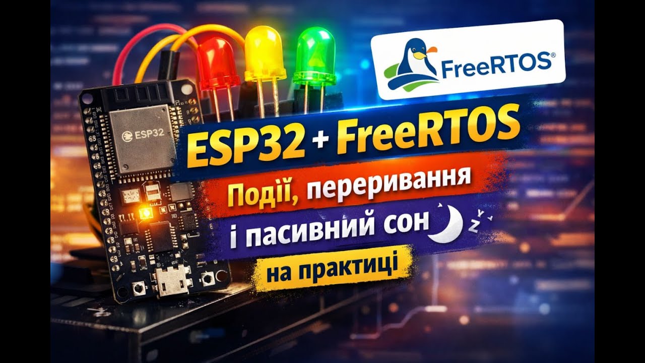 FreeRTOS на ESP32: як правильно будувати масштабовані embedded-системи