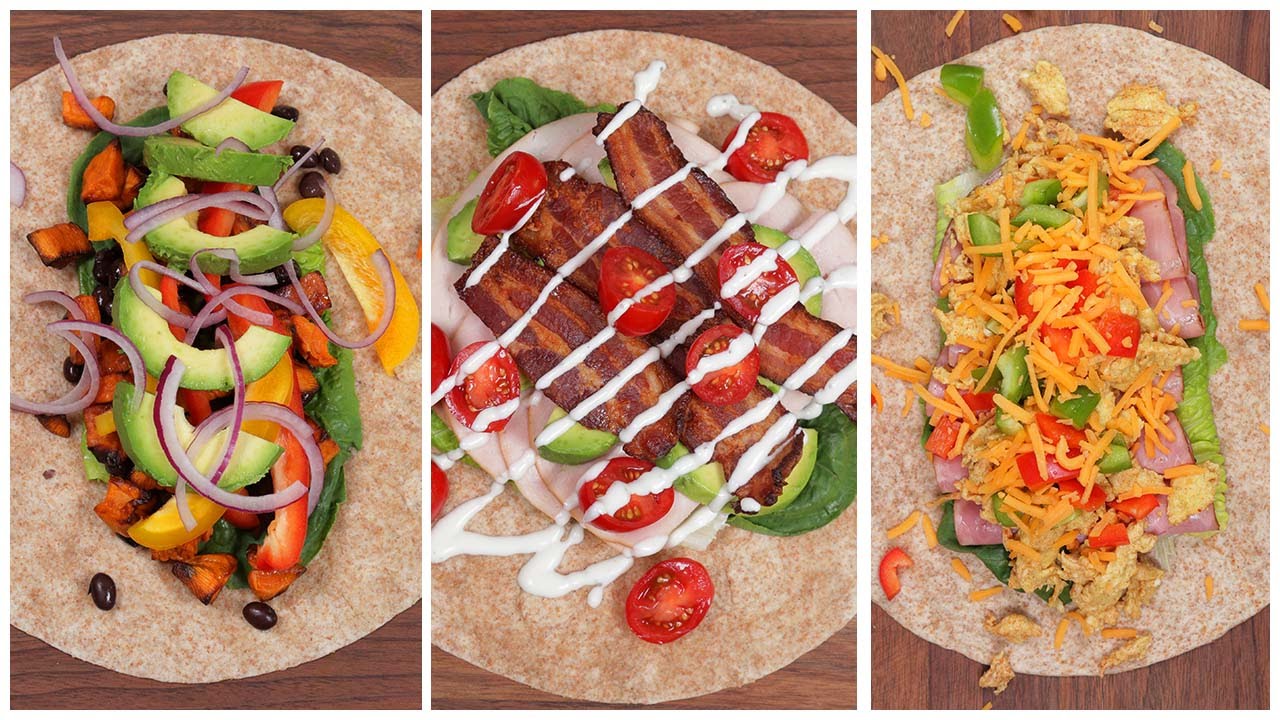 5 Protein-Packed Lunch Wraps | Back-To-School