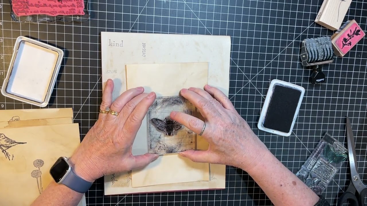 Mixed Media Monday - Nature Pages ala Ceri the Crafter!