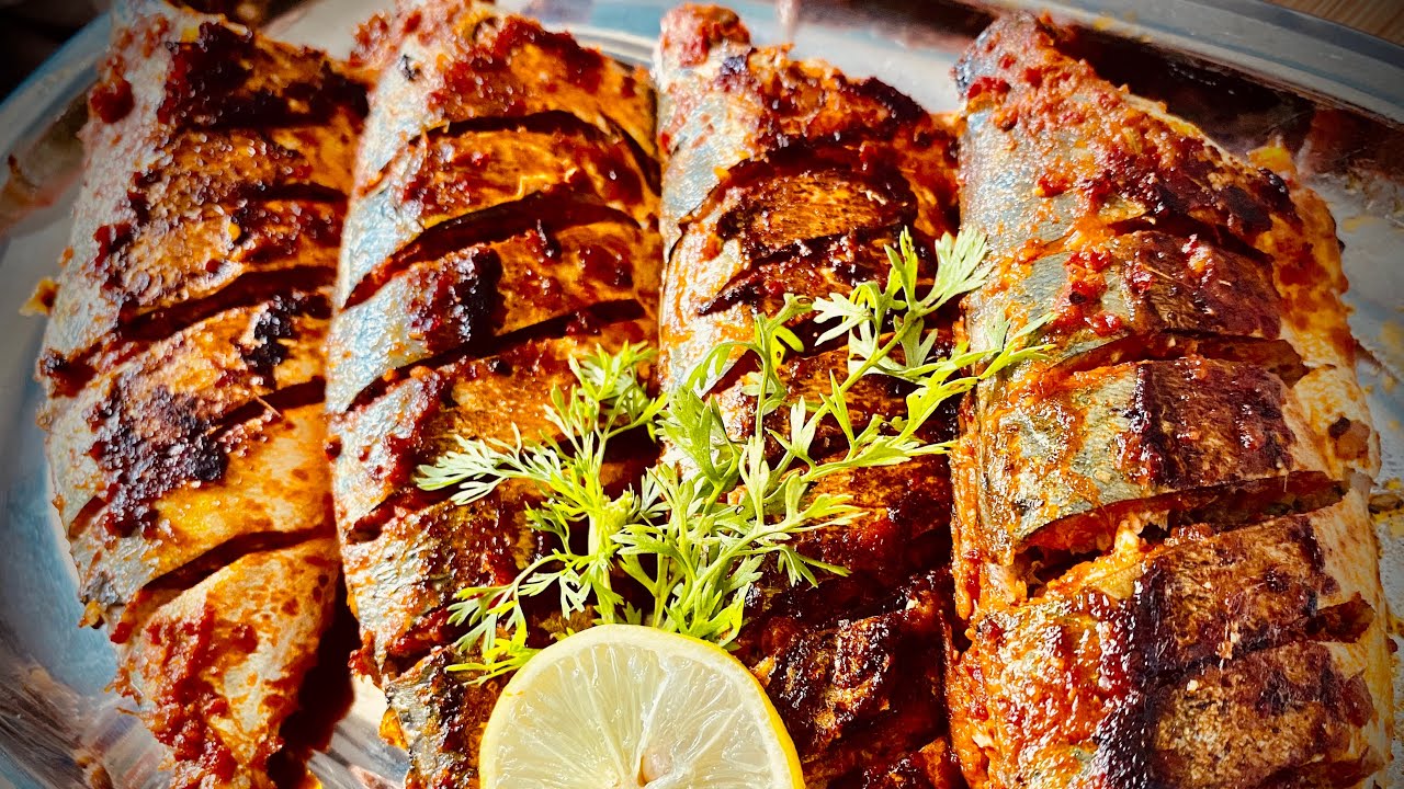 Goan Mackerel Recheado Masala Fry | Stuffed Mackerel Recheado masala| Reshad Bangde | reshad fish