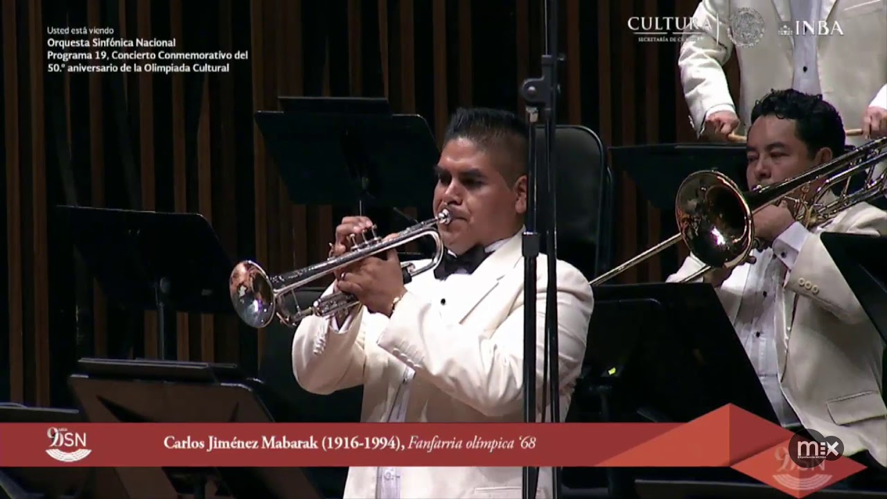 Fanfarria Olímpica 68  -  Olympic Fanfare 68 | Orquesta Sinfónica Nacional México