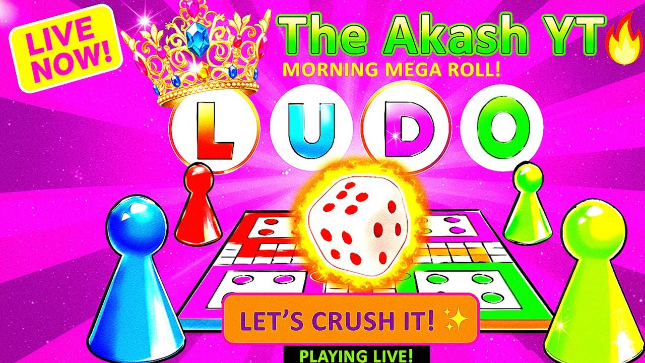 𝗟𝘂𝗱𝗼 𝗞𝗶𝗻𝗴  𝗟𝗶𝘃𝗲-207-Ludo King Challenge! 👑#ludoking #live