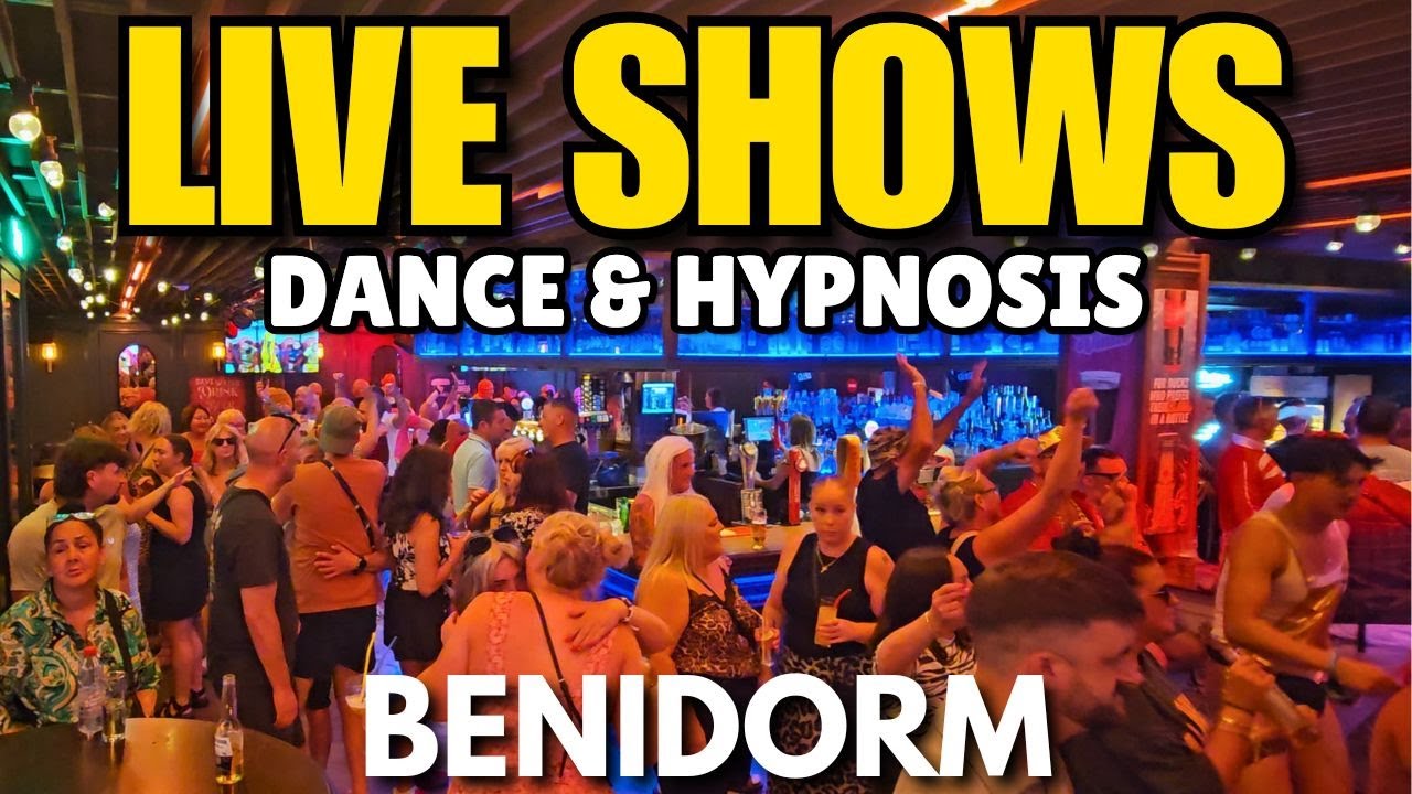 Benidorm’s BEST Live Shows! 🎭 – Mind-Blowing Hypnosis & Dance Evolution