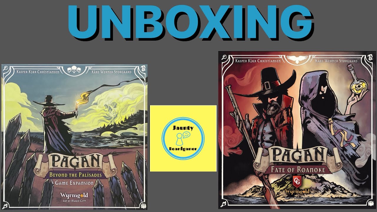 Pagan: Fate of Roanoke and Expansions - UNBOXING