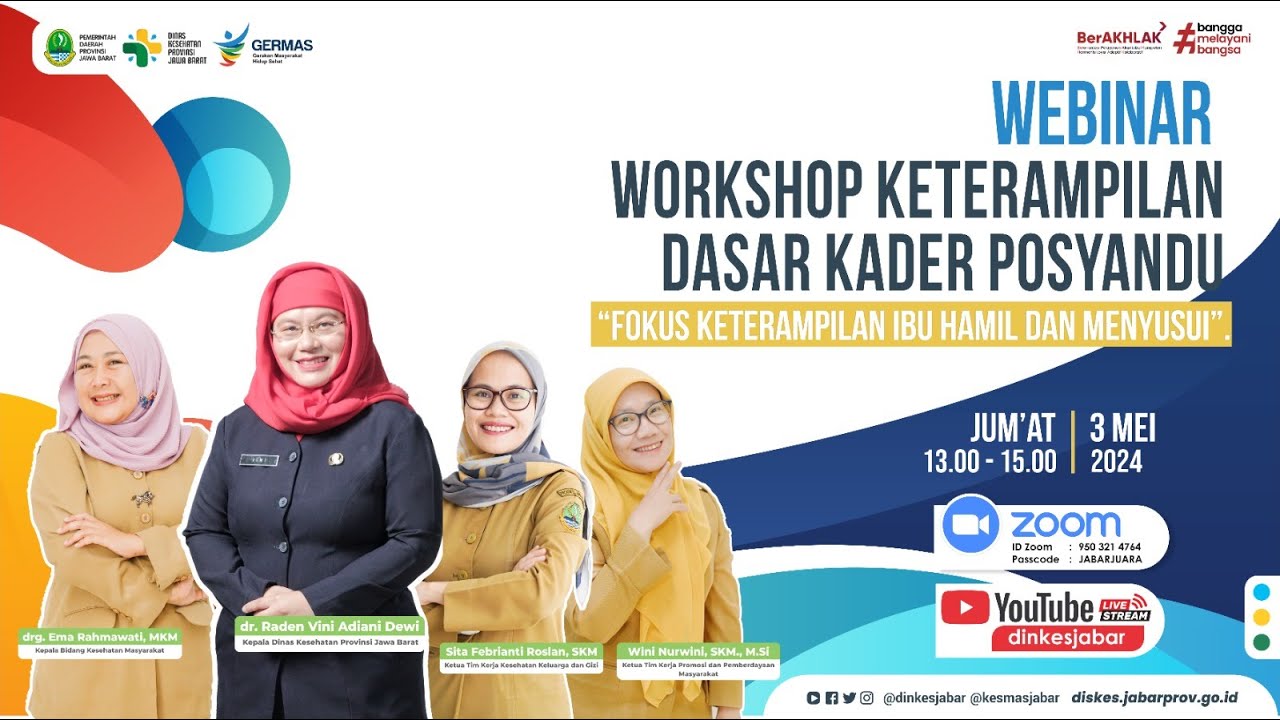 WEBINAR - 25 KETERAMPILAN KADER JILID 2 (FOKUS PADA KETERAMPILAN IBU HAMIL DAN MENYUSUI