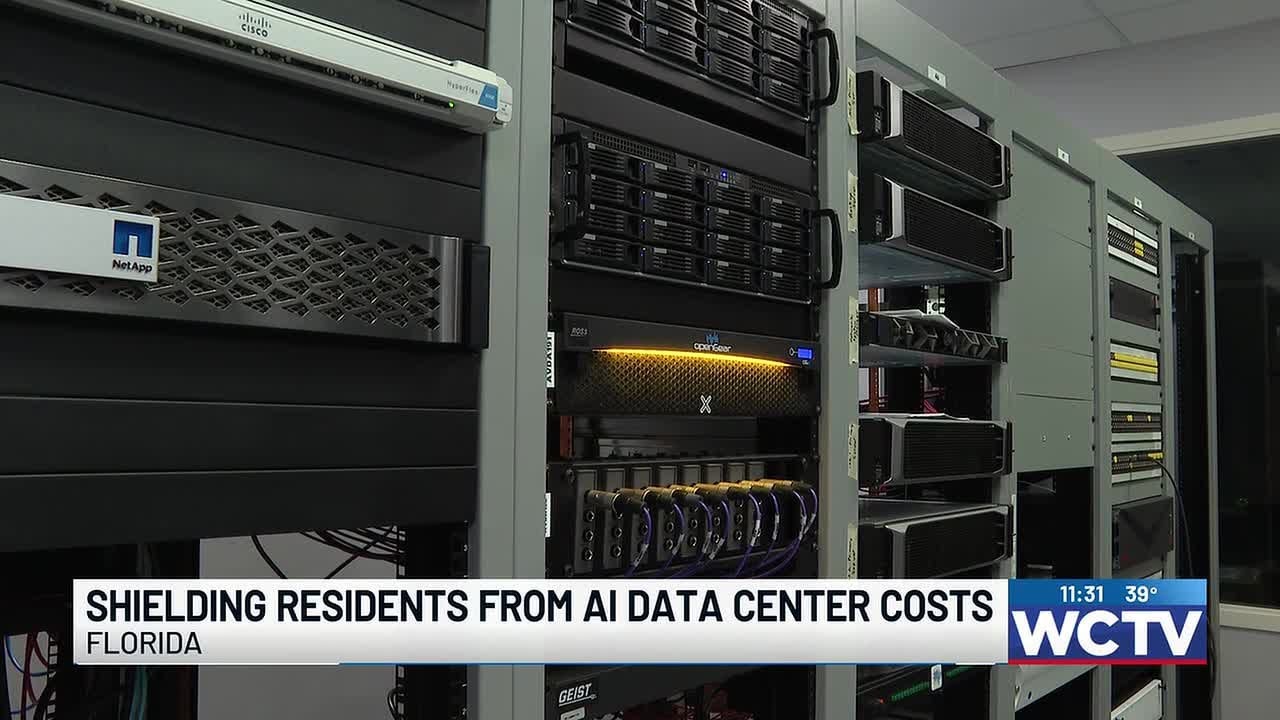 Florida lawmakers move to shield residents from AI data center electricity costs