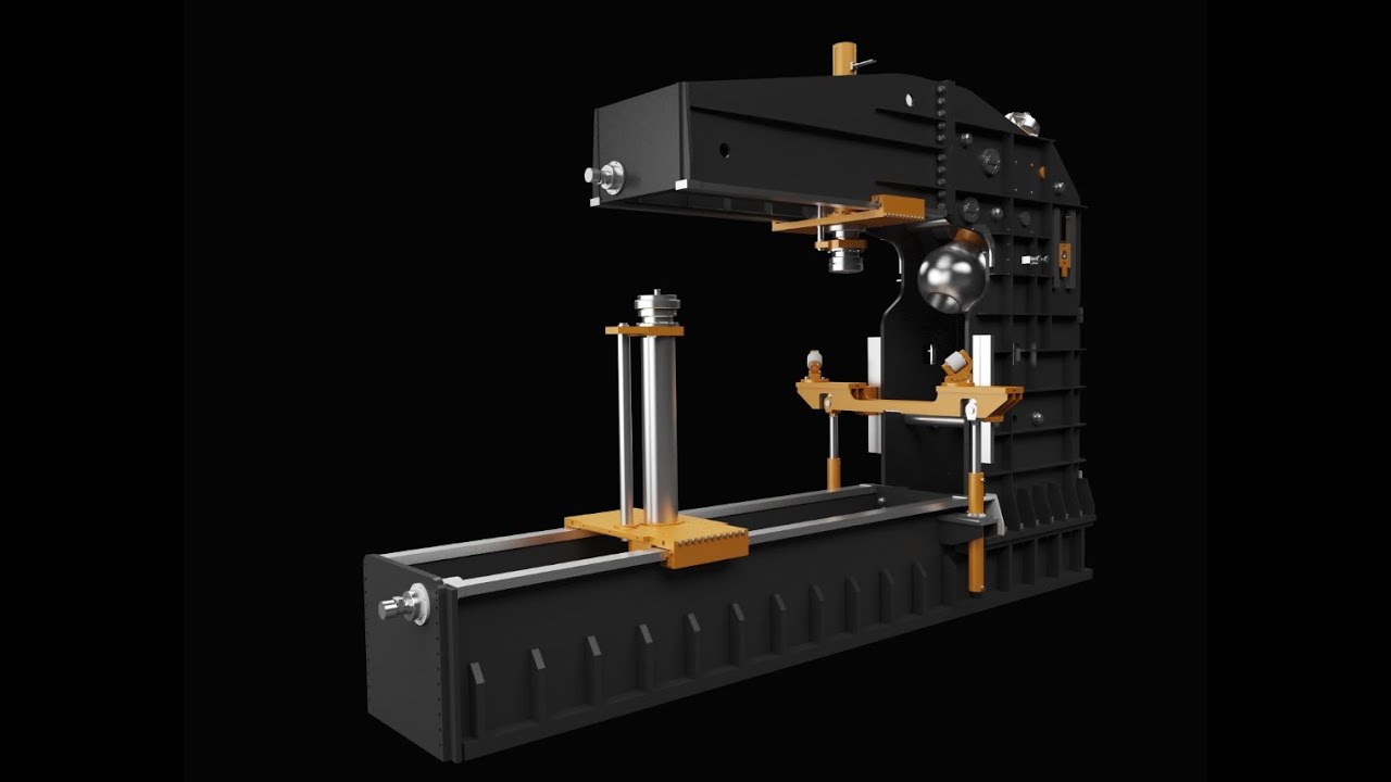 SERTOM Flanging Machine 25mm Thickness is making an Elliptical dished head in 5:25 minutes!
