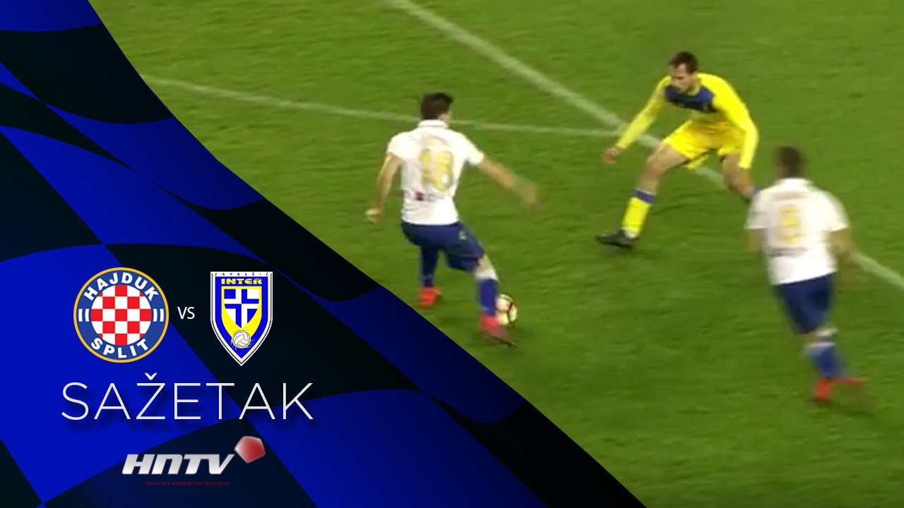 HNTV sažetak: HAJDUK vs INTER-ZAPREŠIĆ 2:0 (17.kolo, MAXtv Prva liga 16/17)