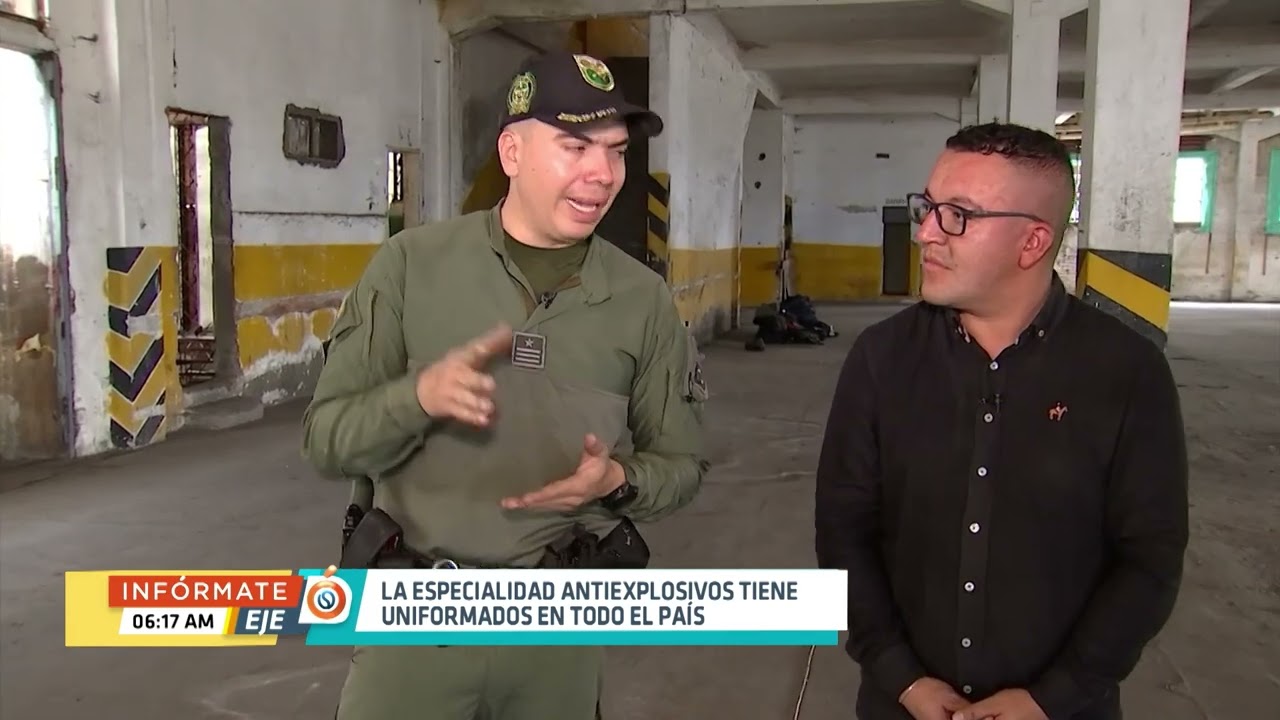 Así es la arriesgada labor antiexplosivos y antiterrorismo de la Policía Nacional