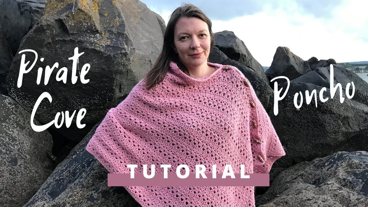 Summer Crochet Poncho // Pirate Cove Poncho // Ophelia Talks Crochet