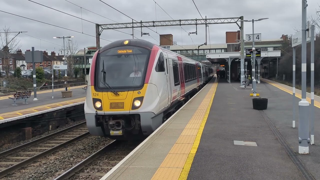 Rush hour trainspotting at Witham station (26/2/26)