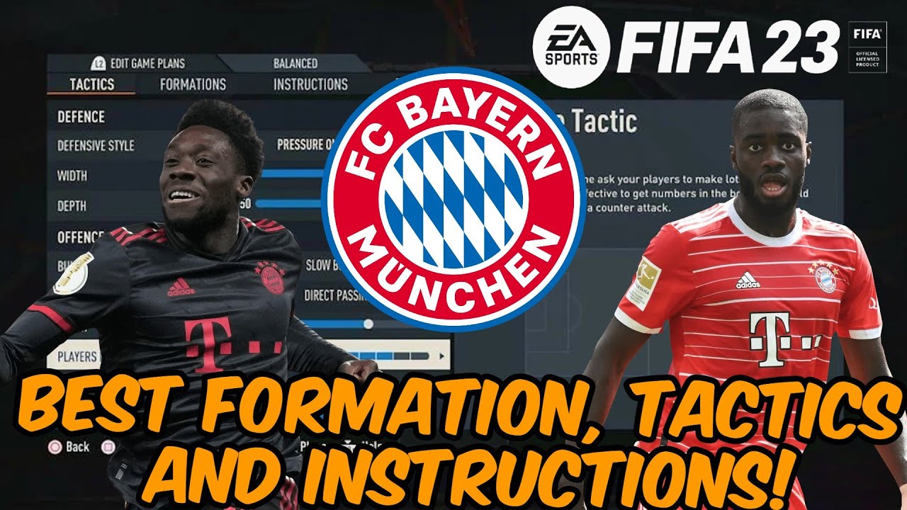 *UPDATE 4.0* FIFA 23 - BEST BAYERN MUNICH Formation, Tactics and Instructions