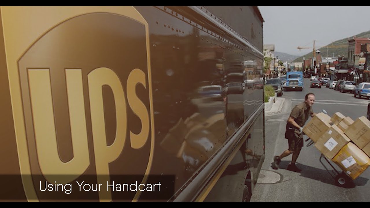 How and when to properly use your Handcart, UPS