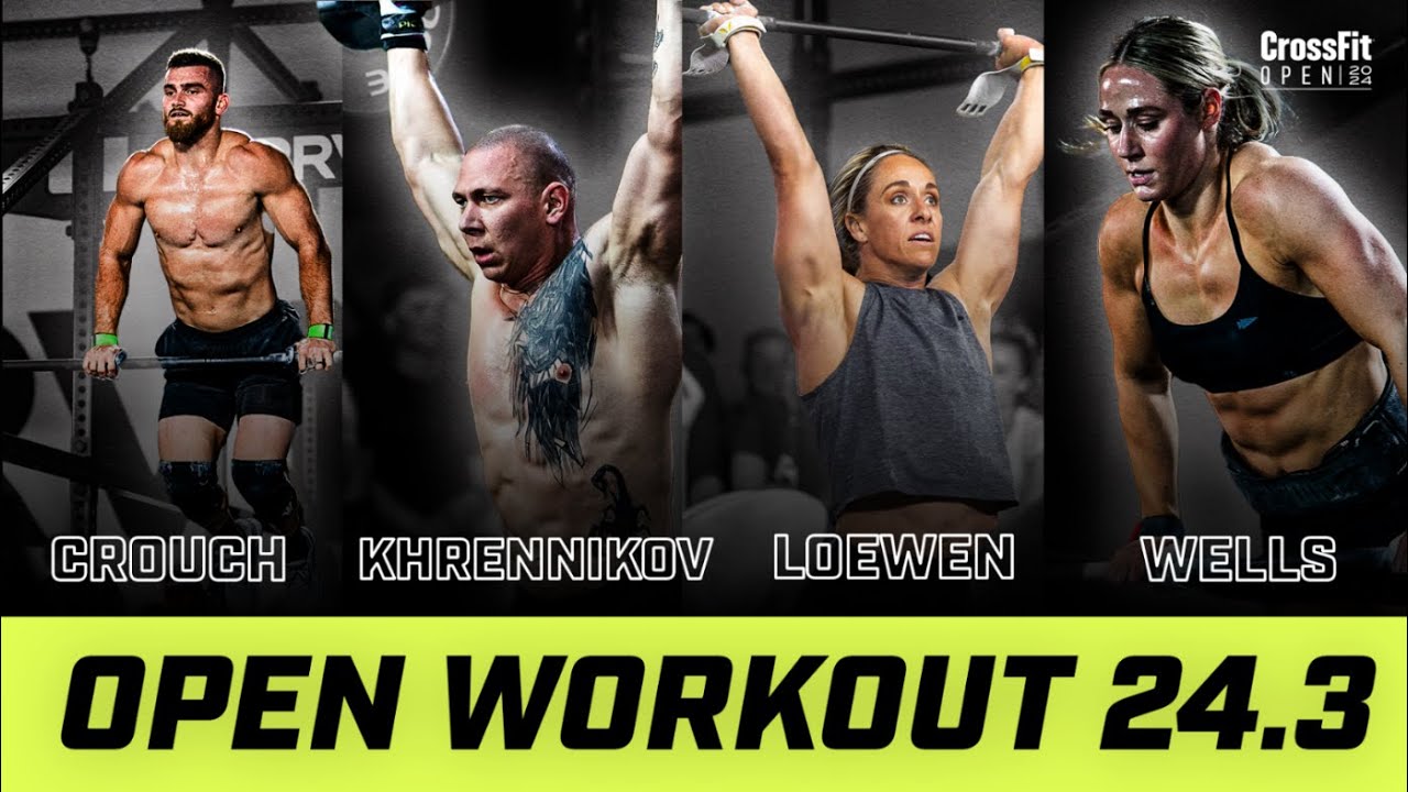 Crouch, Khrennikov, Loewen, and Wells — Open Workout 24.3