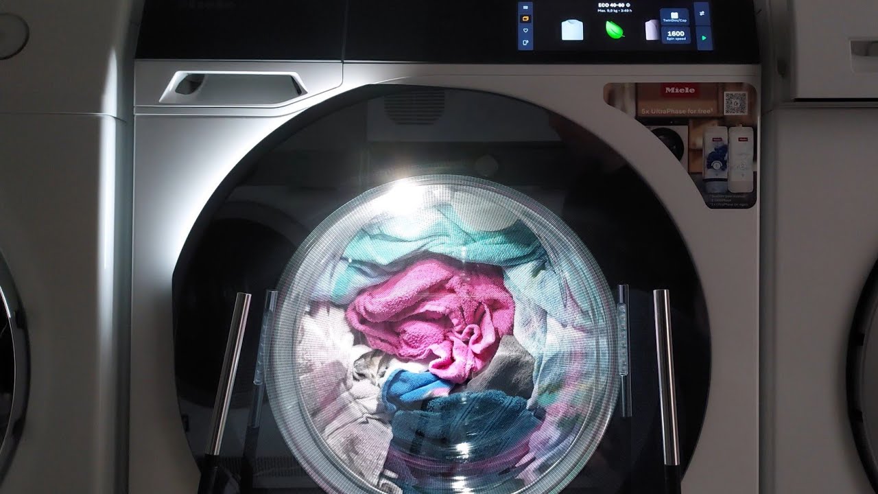 Miele W2 Nova Edition WQ1000WPS - Cottons 90 (Full cycle)