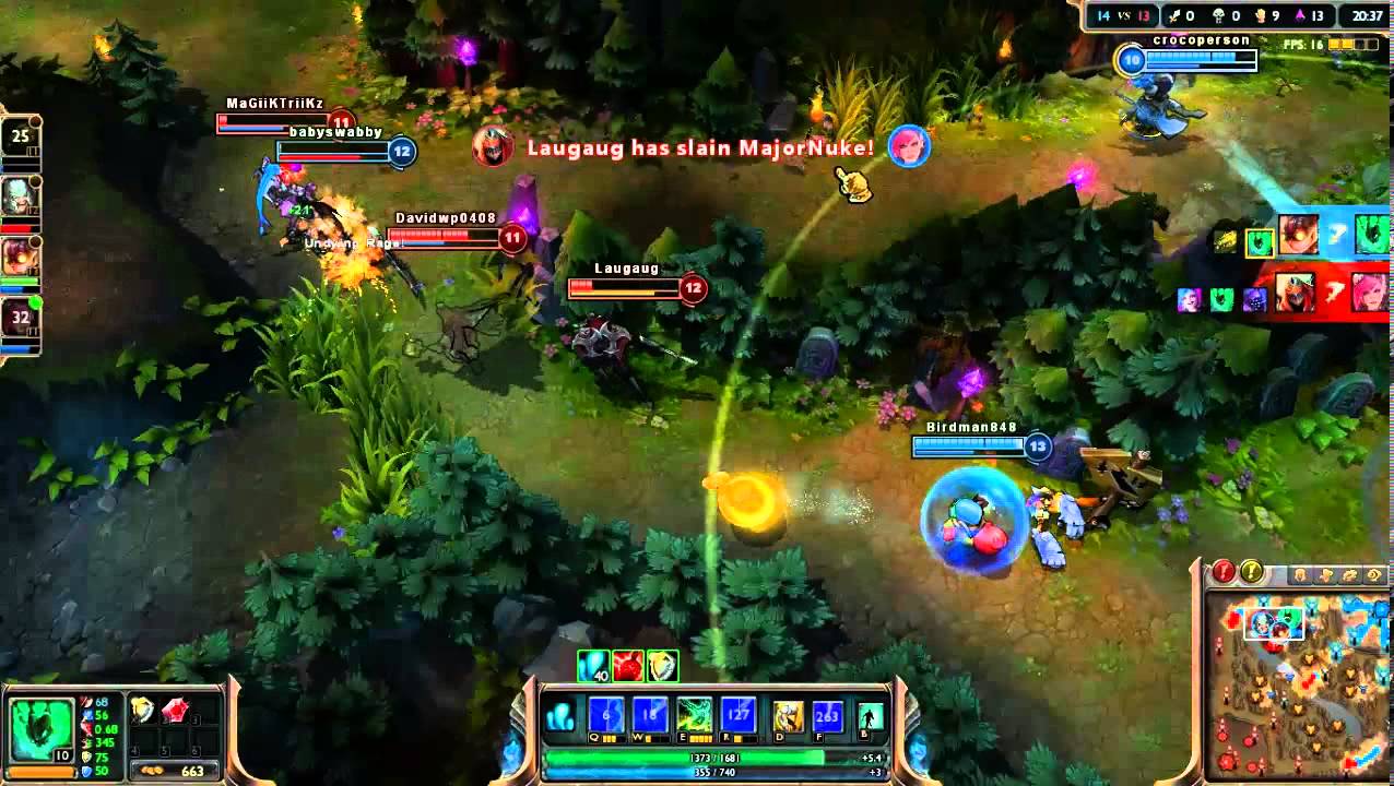 Game Highlights  Teemo Too Strong