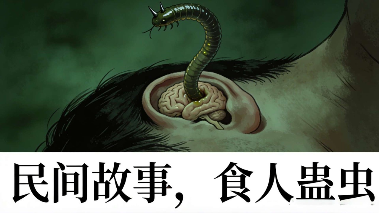 爷爷养了三只千年蛊虫，只要将其放到山羊的羊角上，它们会钻进山羊的脑子里，把山羊吃空，只剩下一张皮，只有这样才能做出完美无瑕的羊皮鼓...#民間故事 #奇聞異事 #动漫