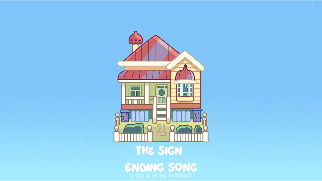 Bluey The Sign Ending Song (Song: Lazarus Drug)