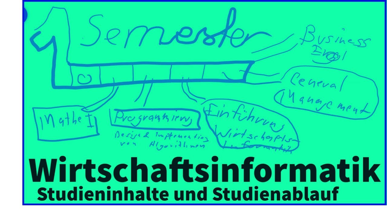 Studieninhalte der Wirtschaftsinformatik - Diese Themen erwarten dich