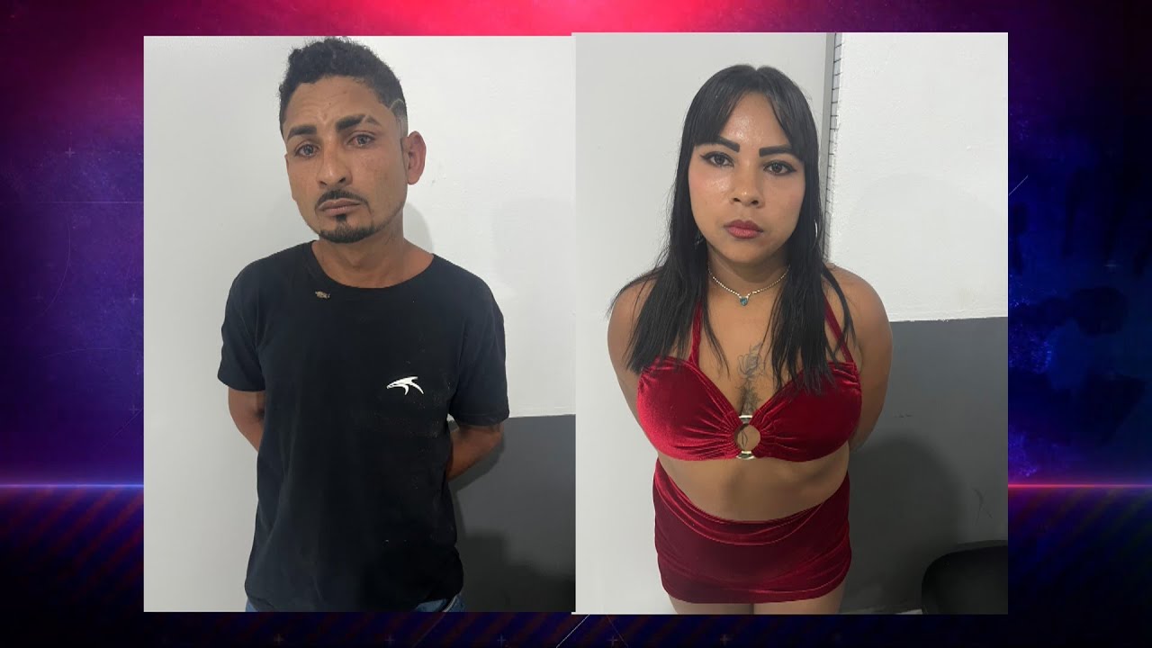 PM PRENDE CASAL POR TRÁFICO DE DROGAS EM PRESIDENTE JUSCELINO