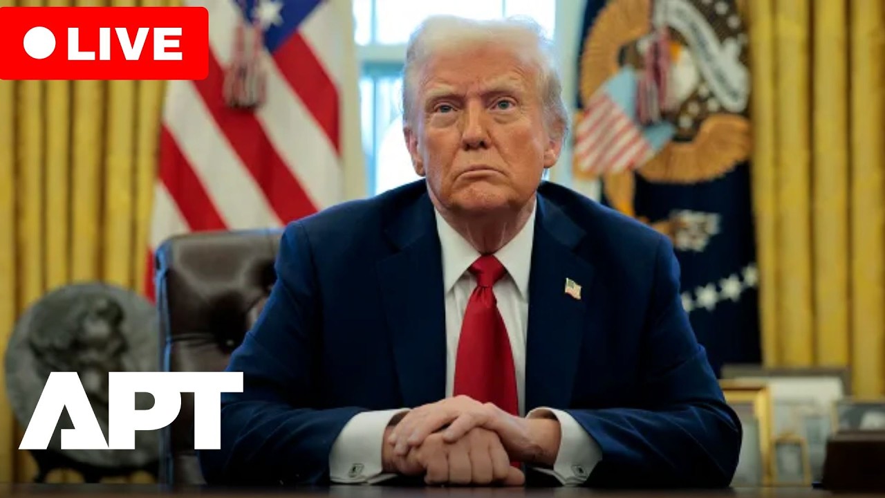 LIVE | Trump Holds Oval Office Signing Amid Iran Ceasefire Speculation | APT
