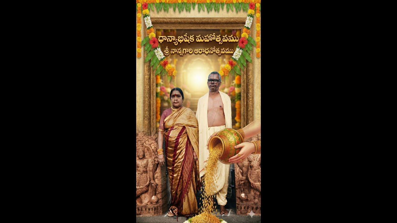 శ్రీ అమ్మా నాన్న గార్ల ఊరేగింపు