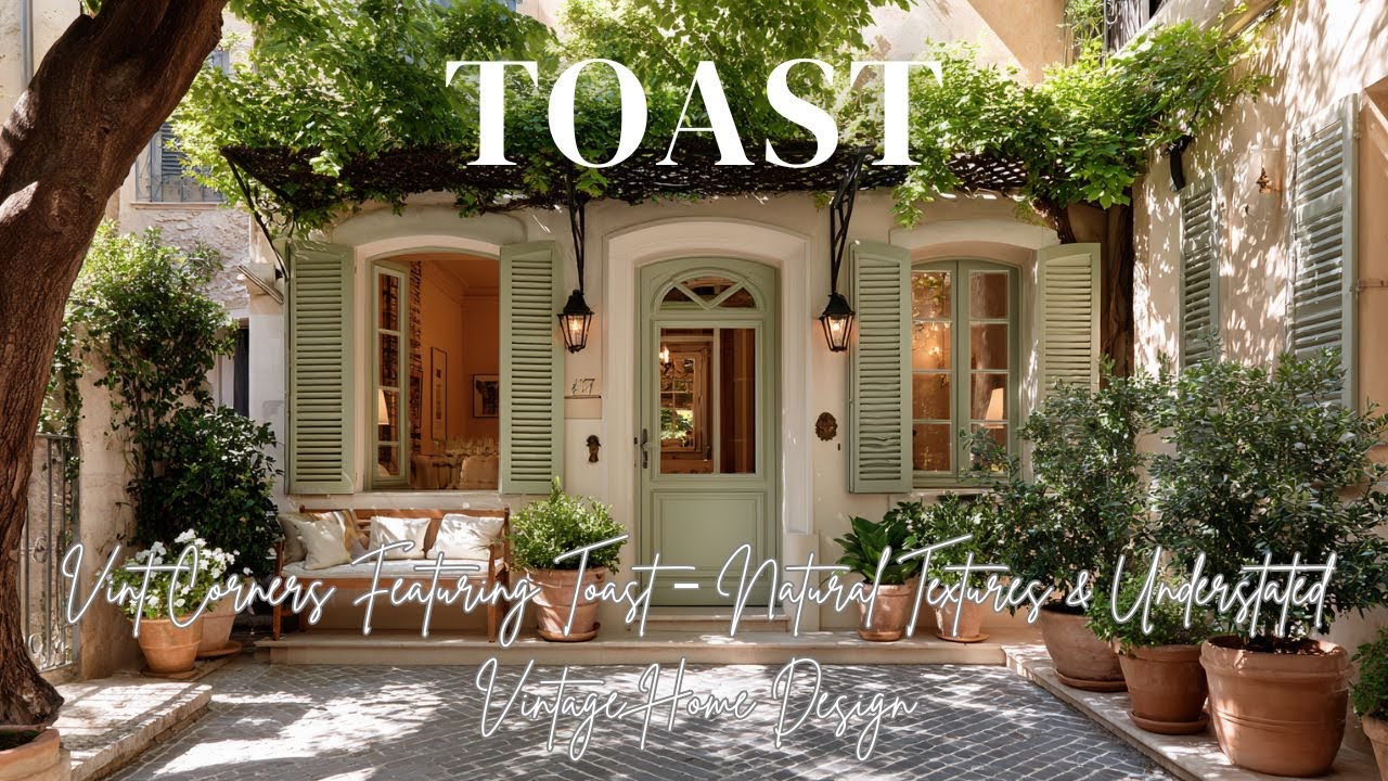 Vint Corners Featuring Toast &ndash; Natural Textures & Understated Vintage Home Design