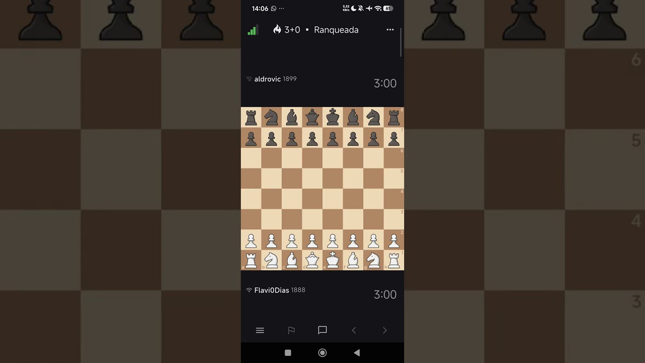 Jogando Blitz Lichess 