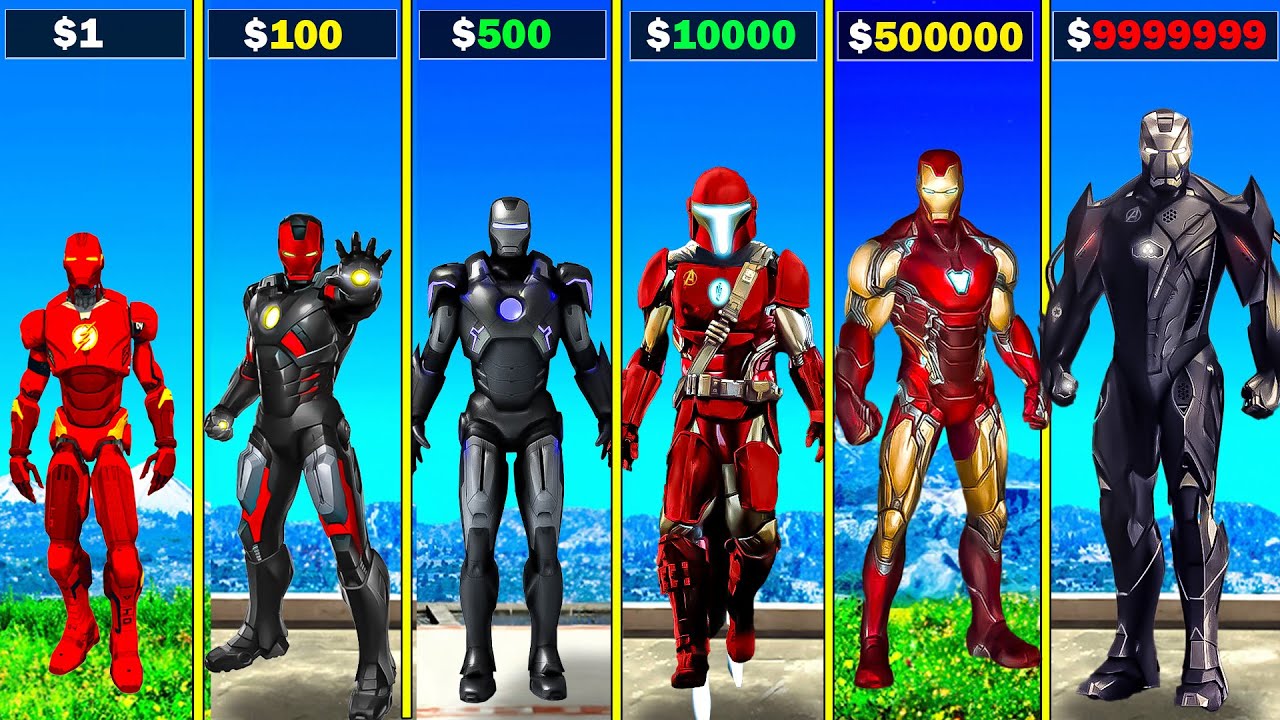 GTA 5 : $1 IRONMAN $1,000,000,000 IRONMAN NEW in GTA 5!