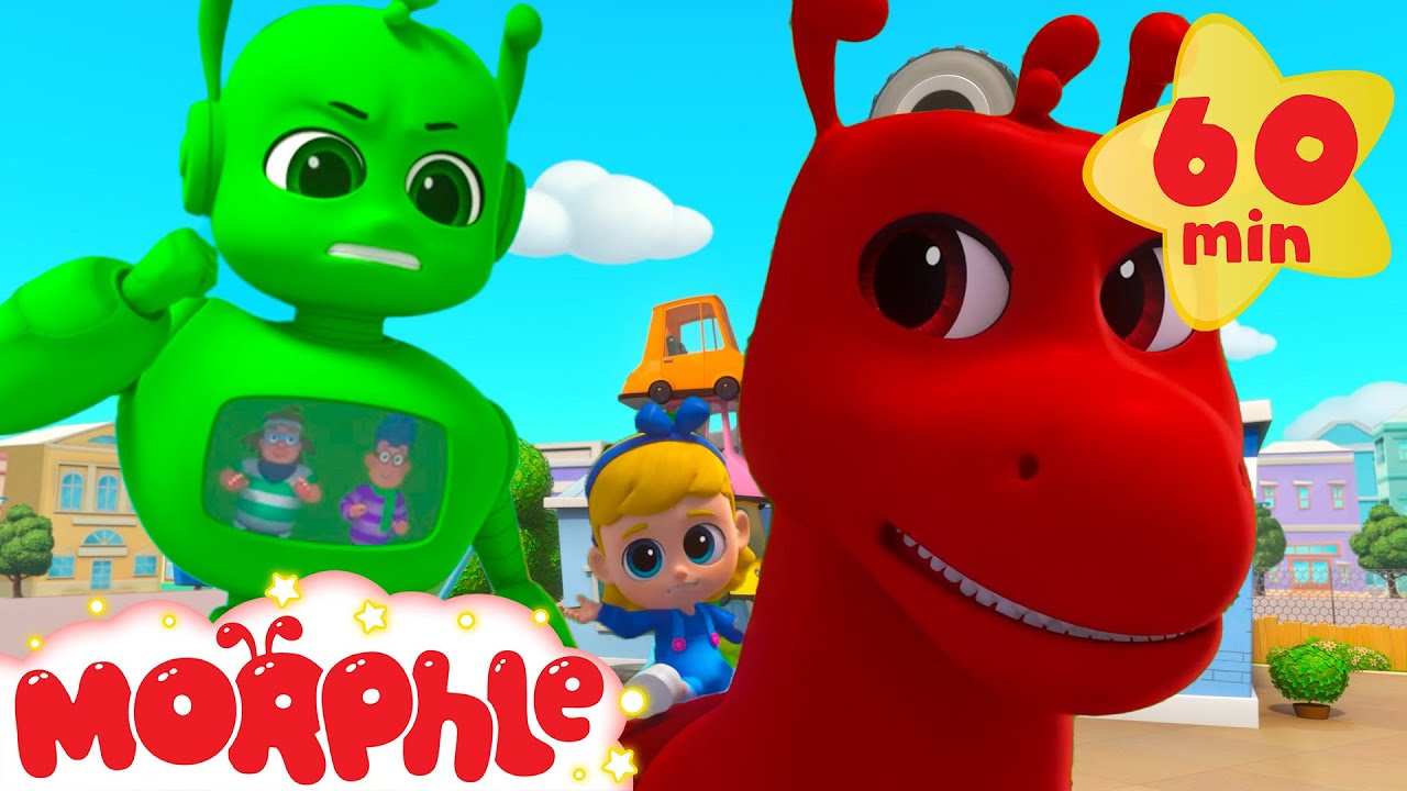 The Giant Dinosaur Bandits | My Magic Pet Morphle | Morphle Dinosaurs | Cartoons for Kids