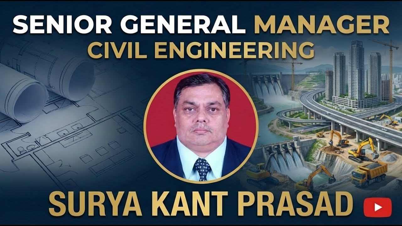Senior General Manager | Civil Engineering | Surya Kant Prasad | Resume Explained in Hindi