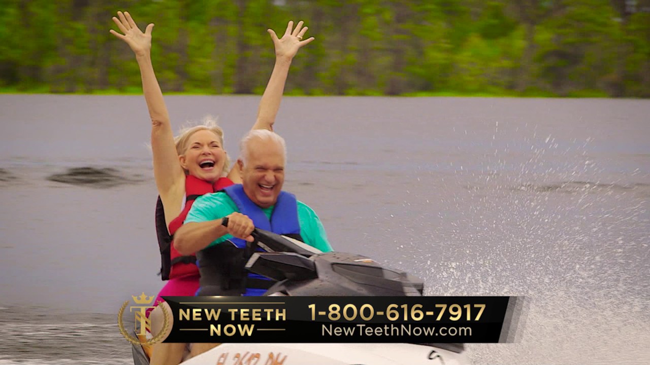 DENTAL IMPLANTS from NEW TEETH NOW  - A permanent, one day solution!