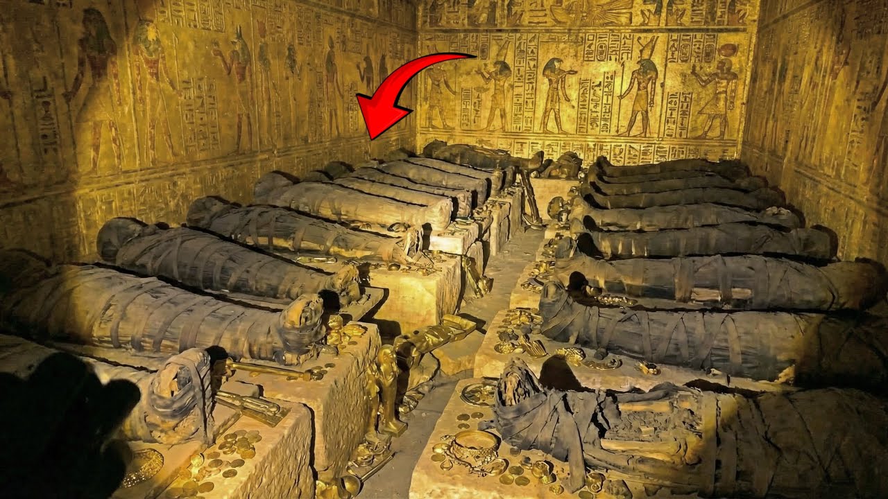 Pyramid’s Secret Golden Chamber — What They Found Inside