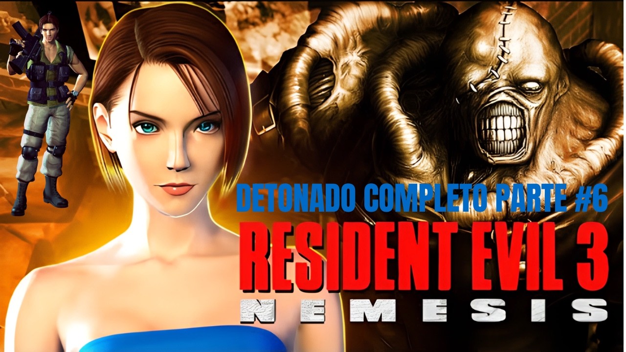 Resident Evil 3 Nemesis Clássico (1999) DETONADO #06 – Explorando a Clock Tower Jill Infectada