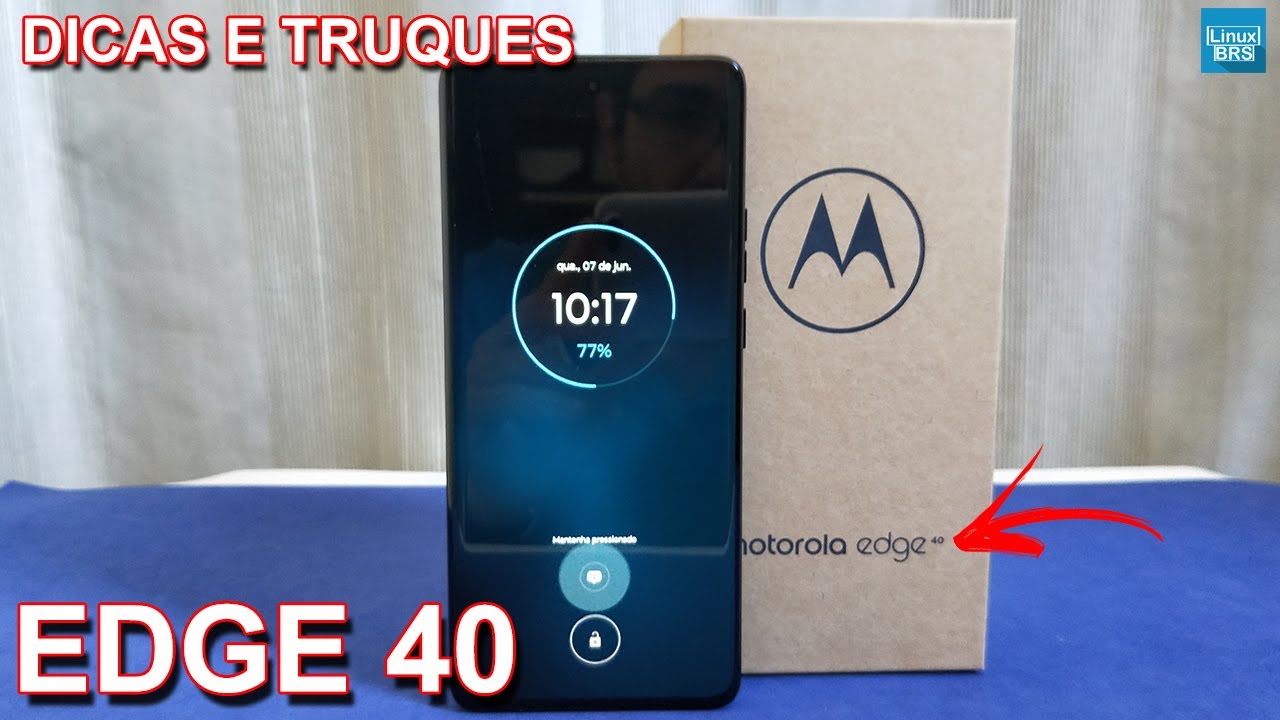 Motorola Edge 40 - Dicas e truques - Recursos e facilidades