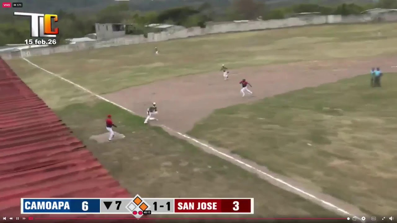 SAN JOSE VS CAMOAPA. PRIMER JUEGO