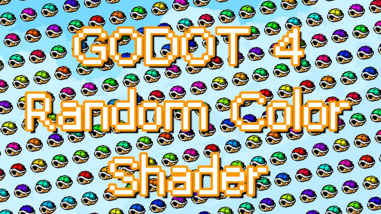 Sprite Color Variation in Godot 4 with a simple shader
