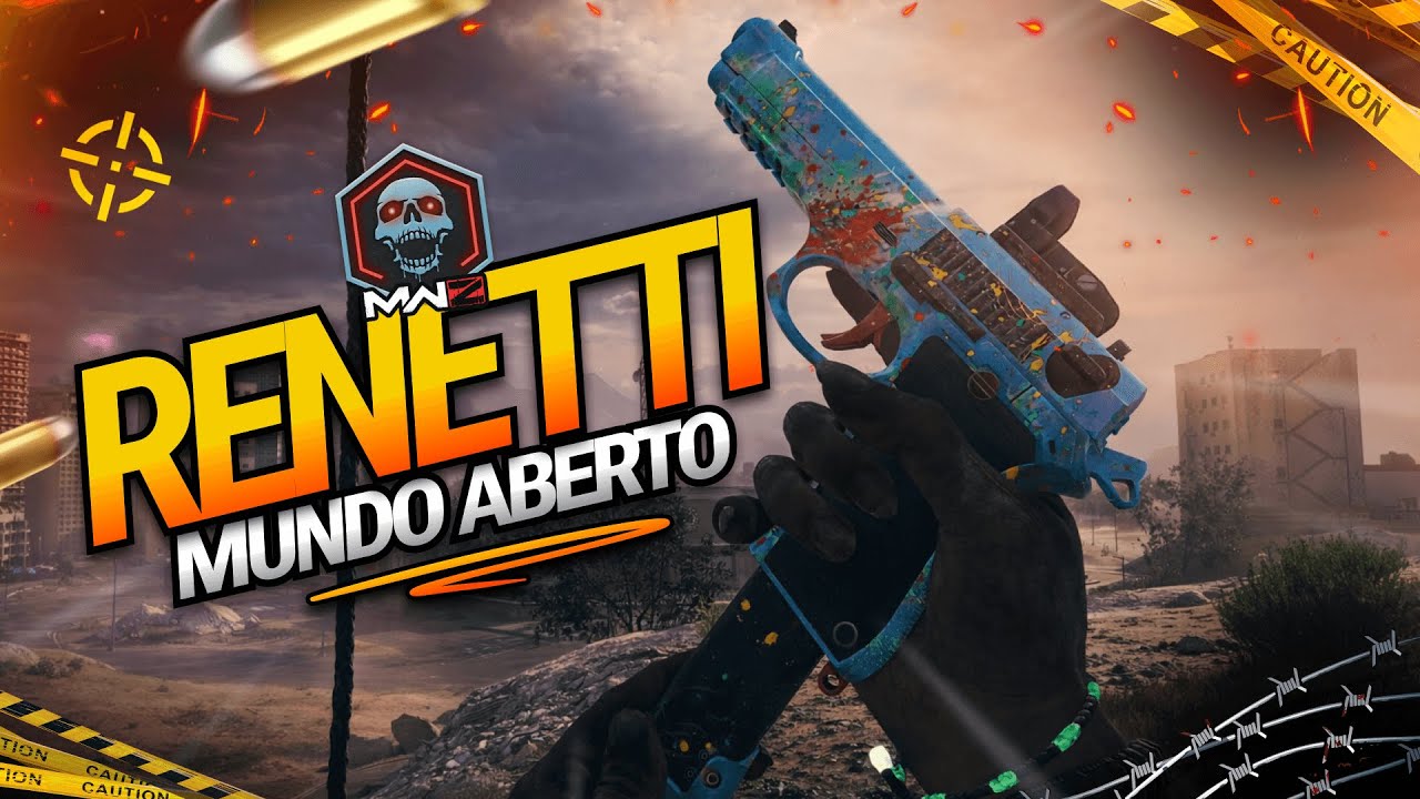 RENETTI - CALL OF DUTY - MWZ... Mundo aberto do MW3 Zombies. #MWZ