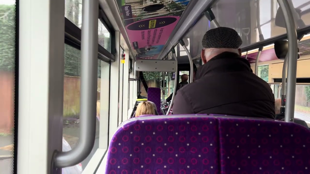 Onboard B&H Bus 765-YY25DLJ on route 29 from Bunny Lane to Crowborough Cross
