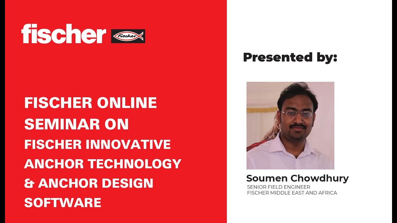 fischer Anchor Design Software the basics, tricks, and tips Online Seminar