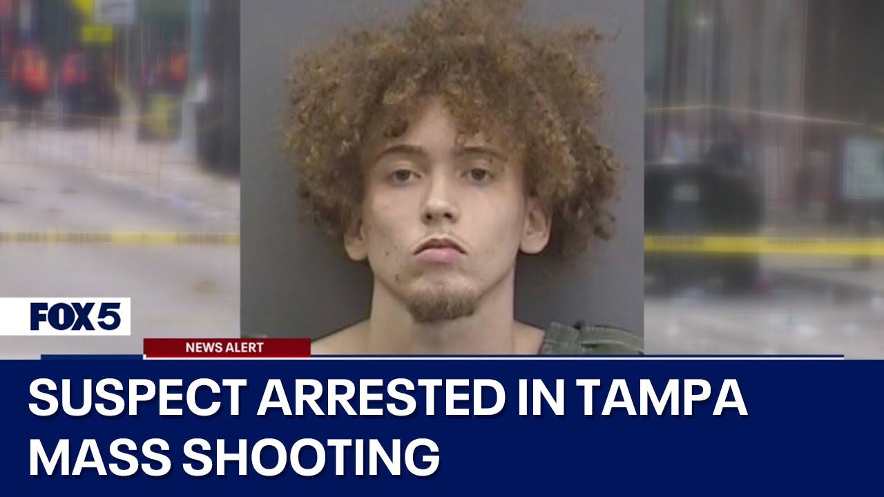 Suspect arrested in Tampa mass shooting