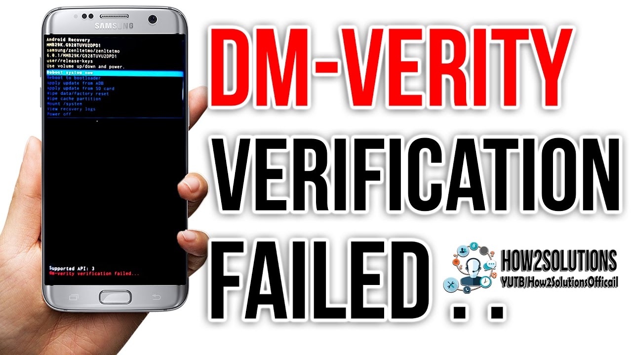 Fix Dm verity verification failed  DRK  Galaxy S7 Edge G930 G935 Samsung S6, edge Review
