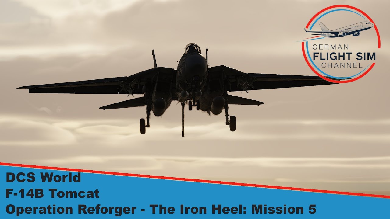 DCS World: F-14B Operation Reforger The Iron Heel - Mission 5: Alpha Strike Gudauta
