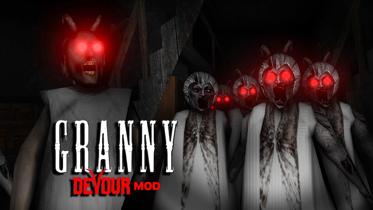 GRANNY ADAM TOPLAYIP BİZE SALDIRDI! 😂 - Granny Devour Mod
