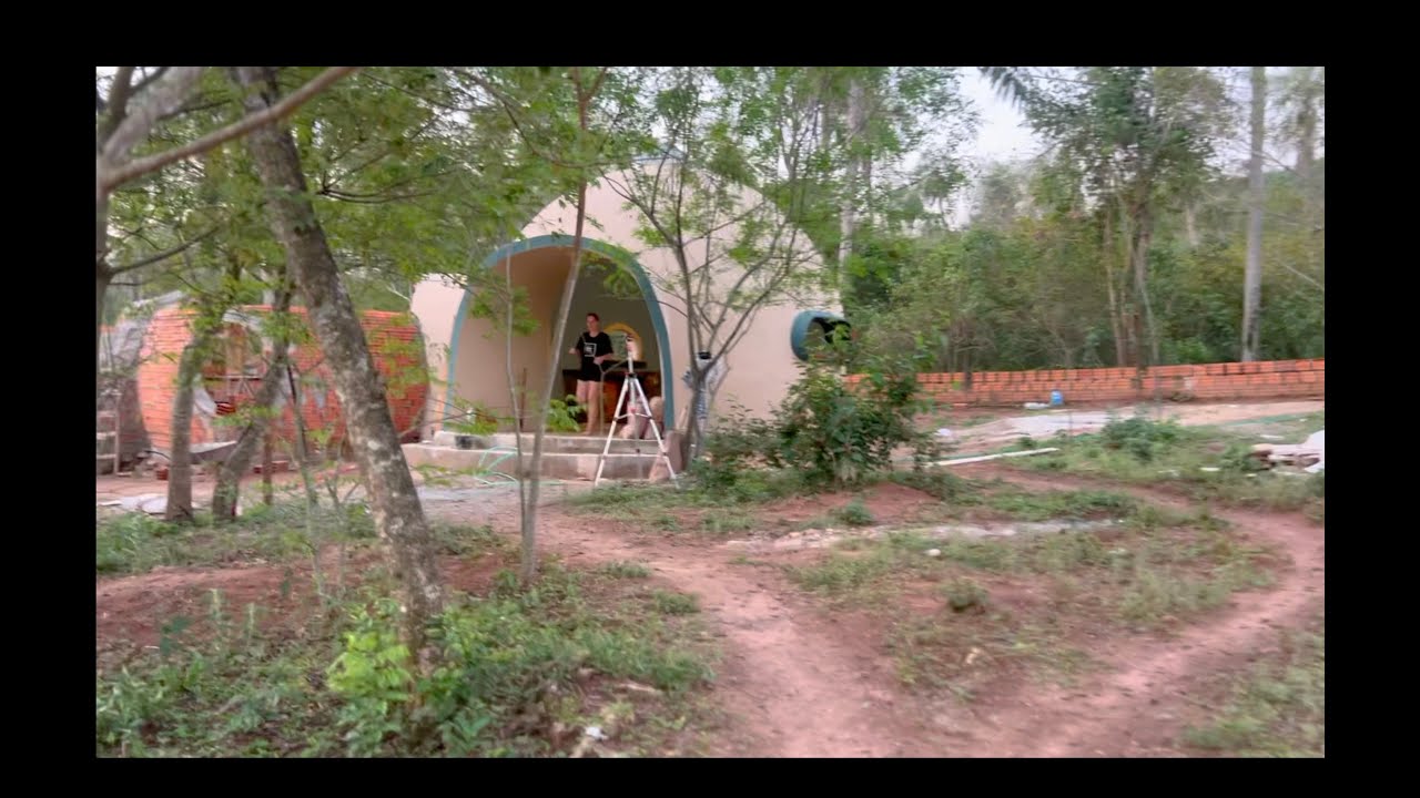020 Building a Dome House, let there be light!