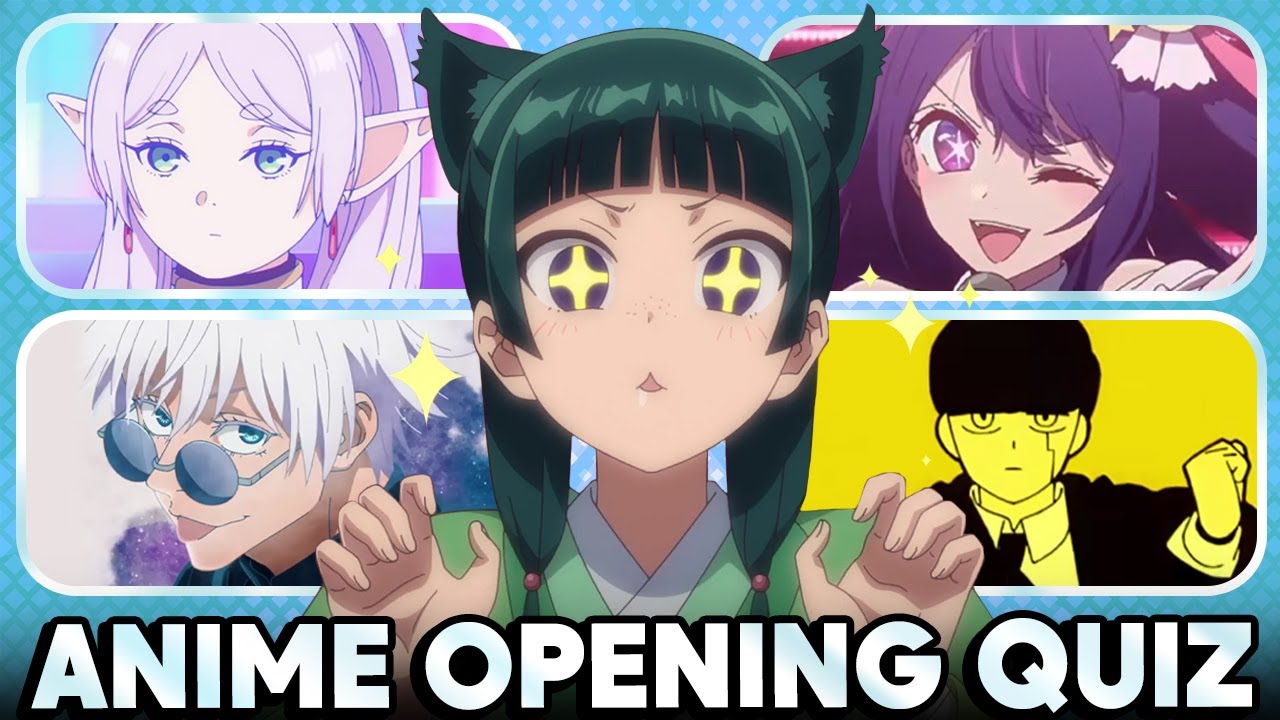 Can you guess the Anime by its opening (Vocals Only) ? - Anime Opening Quiz