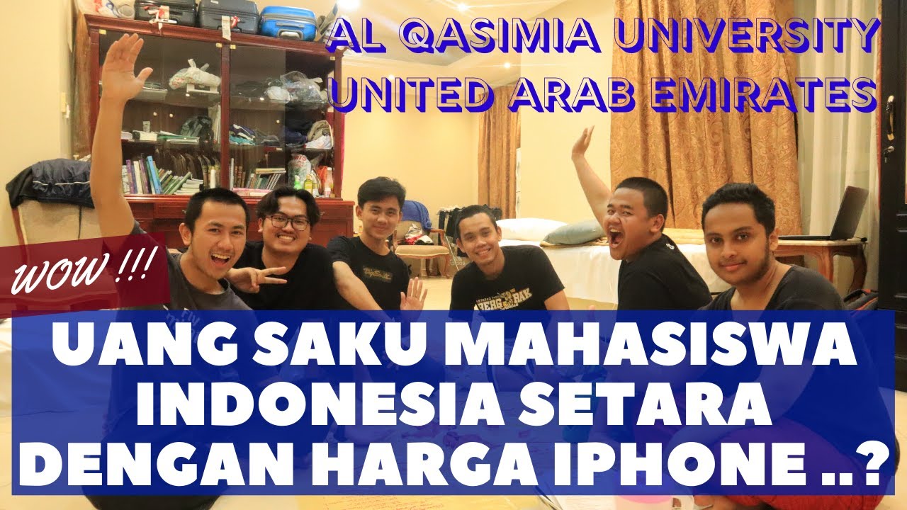 BEASISWA  DI AL QASIMIA UNIVERSITY,  UNITED ARAB EMIRATES