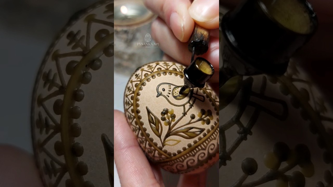 One of my fav pysanka egg #pysanky #artist #howtodraw #drawing #satisfying #diycraft #easteregg