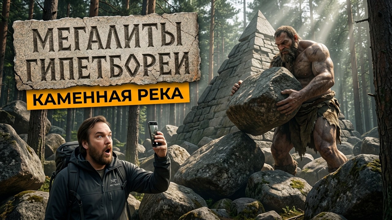 Николай Субботин: Мегалиты Гипербореи - Каменная река!