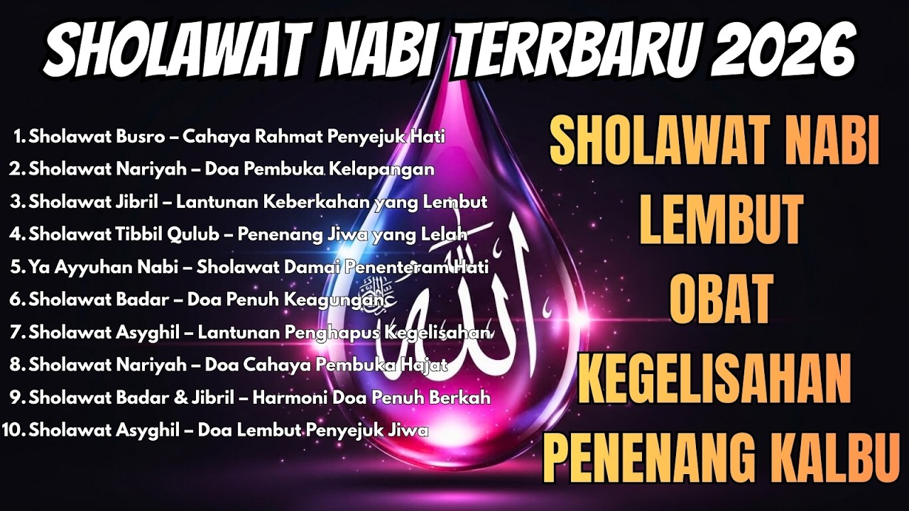 Sholawat Islami Merdu | Penyejuk Hati & Pengingat Iman